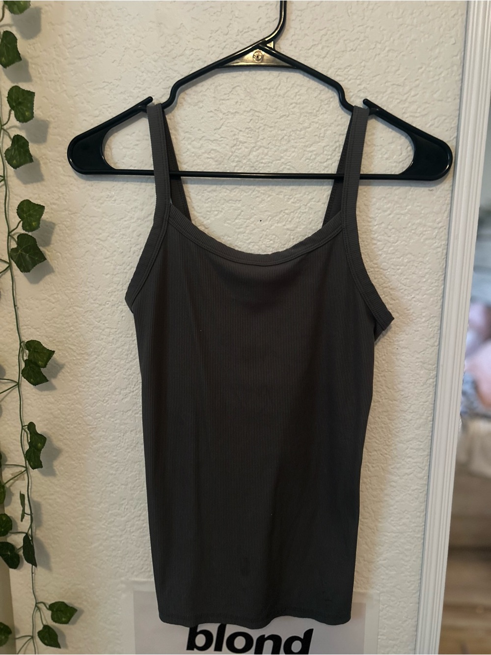 Classic Ribbed Tank Top - Dark Green